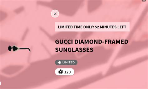 gucci diamond framed sunglasses roblox|ROBLOX LIMITED GUCCI DIAMOND FRAMED .